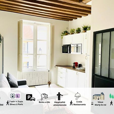 Studio Renove Et Tres Fonctionnel, Marly-Le-Roi Esterno foto